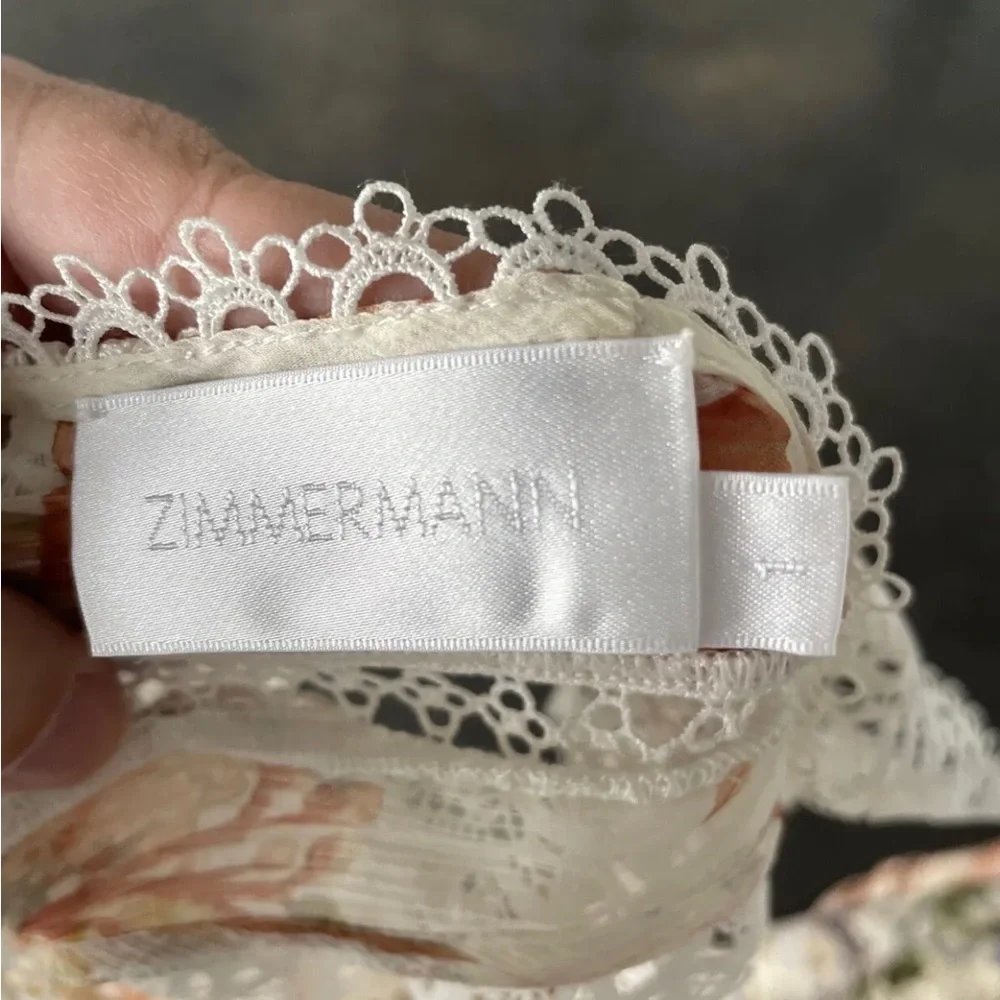 Zimmermann silk dress size 1 - Picture 7 of 8